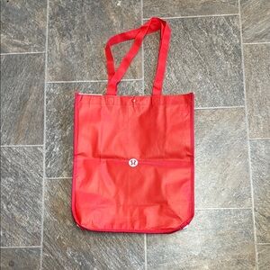 lululemon athletica Vibrant Red Tote